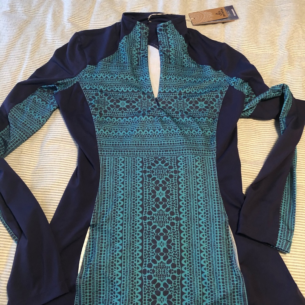 Prana long sleeve pullover top